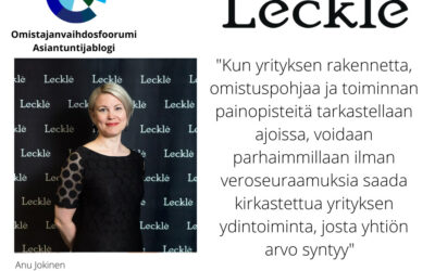 Valmistaudu ajoissa omistajanvaihdokseen ja yrityskauppaan – ennakoivat toimet voivat tuoda hyötyjä jo ennen kuin luopuminen on lähelläkään