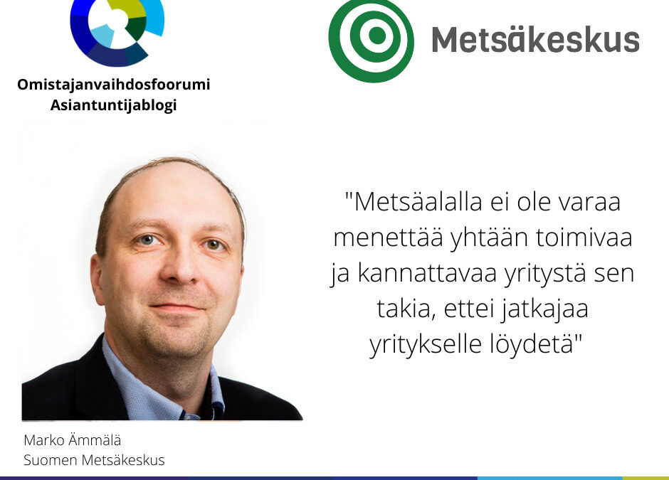 Metsäkeskus tarjoaa tukea metsä- ja puutuotealan yrityksille