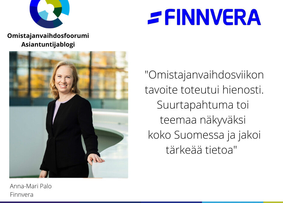 Omistajanvaihdosviikko vauhdittaa yrityskauppoja