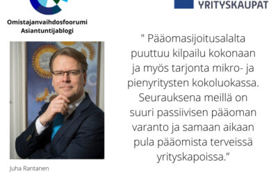 Kuka tervasi yrityskaupat?